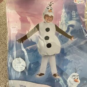 Disney Frozen Olaf Kids Costume -2T worn once